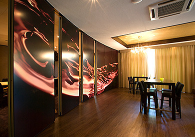 Movable partition wall systems for sound insulation!
